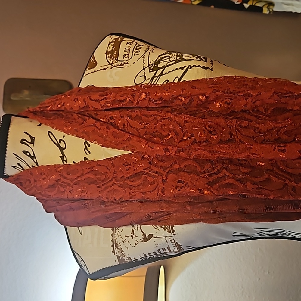 Infinity Maroon Ladies scarf